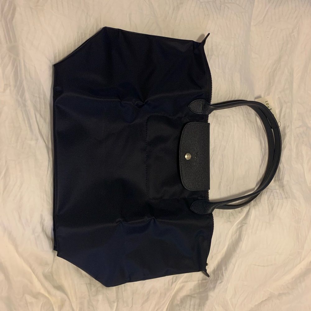 Longchamp Le Pliage Neo Large Navy Bag NWT